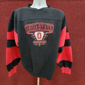 Vintage Midwest Embroidery Ohio State Buckeyes Mens XL Sweatshirts Red